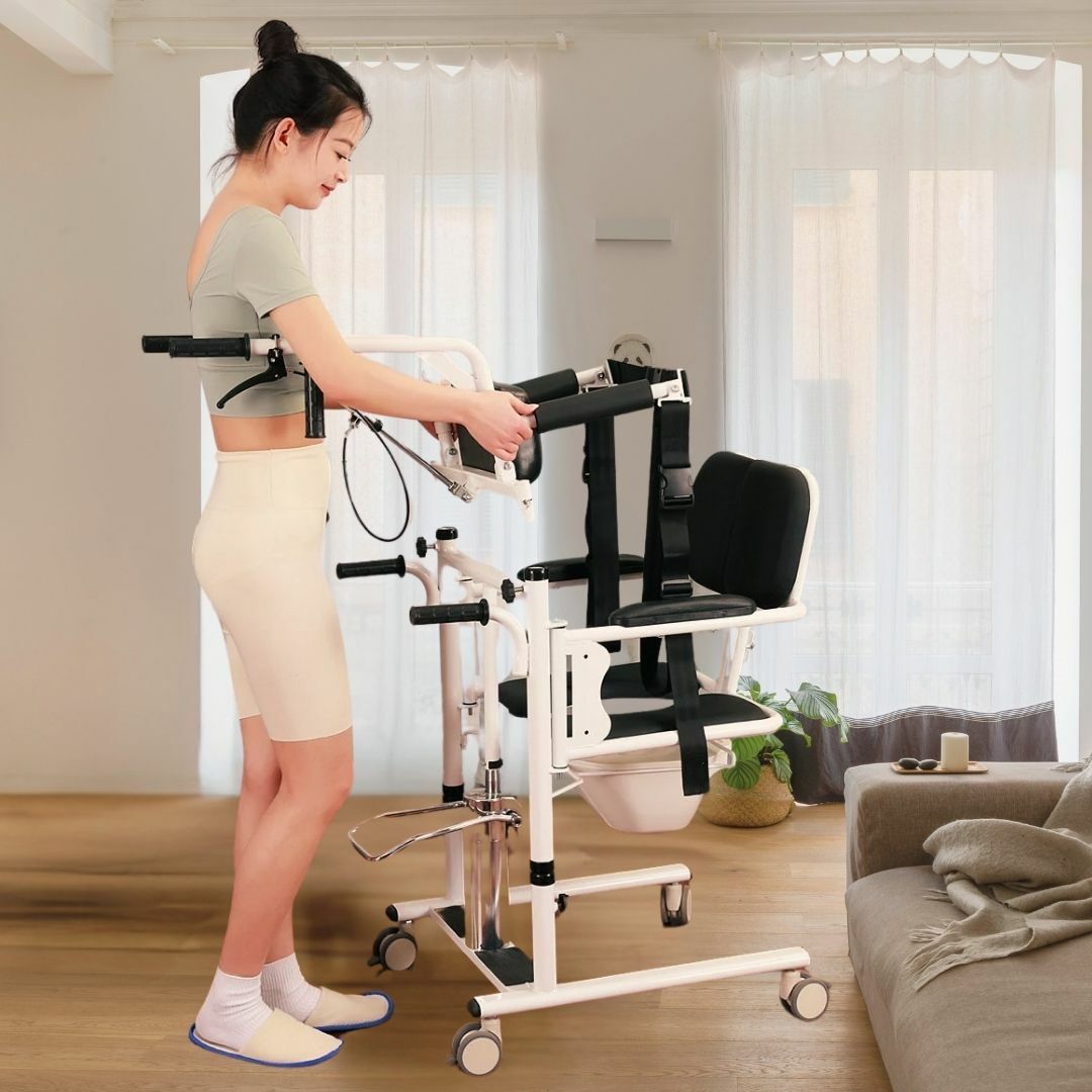 Hydraulic Transfer Lifting Wheelchair