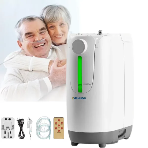 OxyCompact™ 7L Oxygen Concentrator Machine - Dual Function
