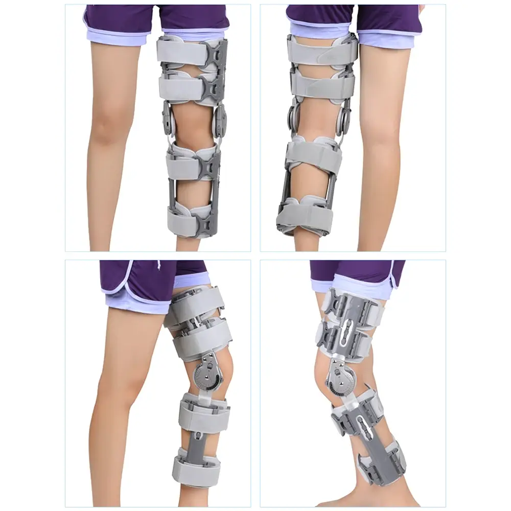 Hinged ROM Knee Support Brace