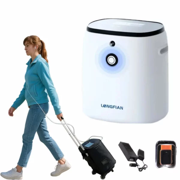 7L Portable Breathing Machine – Continuous & Pulse Flow Modes