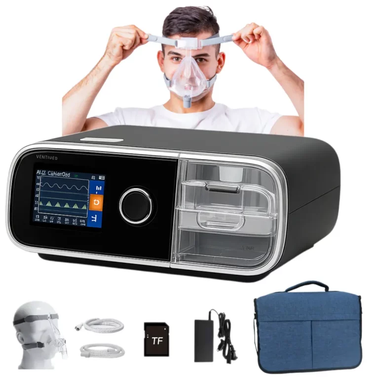 Auto Smart BIPAP Machine Sleep Therapy Device - Sleep Mask