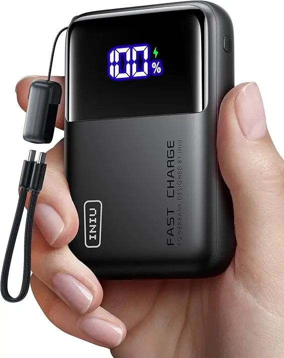 INIU Mini Power Bank - Fast Charging - 25000mAh