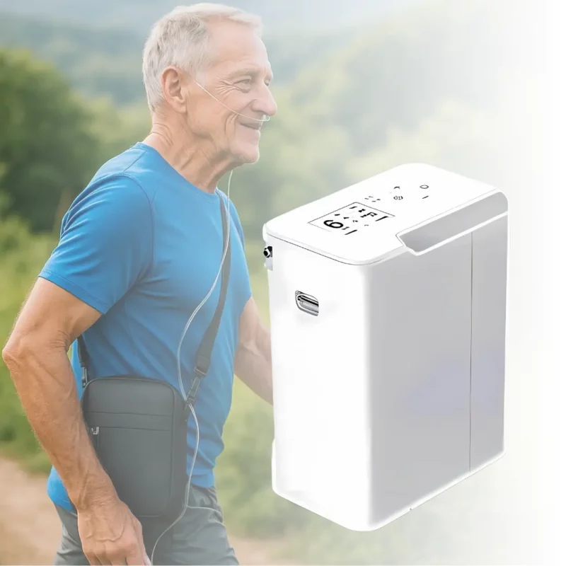 Portable Oxygen Concentrator with Nebulizer – 3L