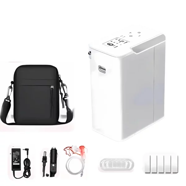 Portable Oxygen Concentrator with Nebulizer – 5L