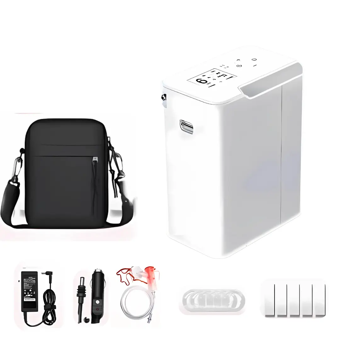 Portable Oxygen Concentrator with Nebulizer – 5L