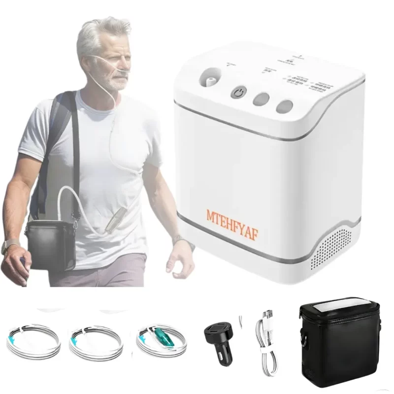 MTEHFYAF™ Portable Oxygen Machine 3-5L Flow
