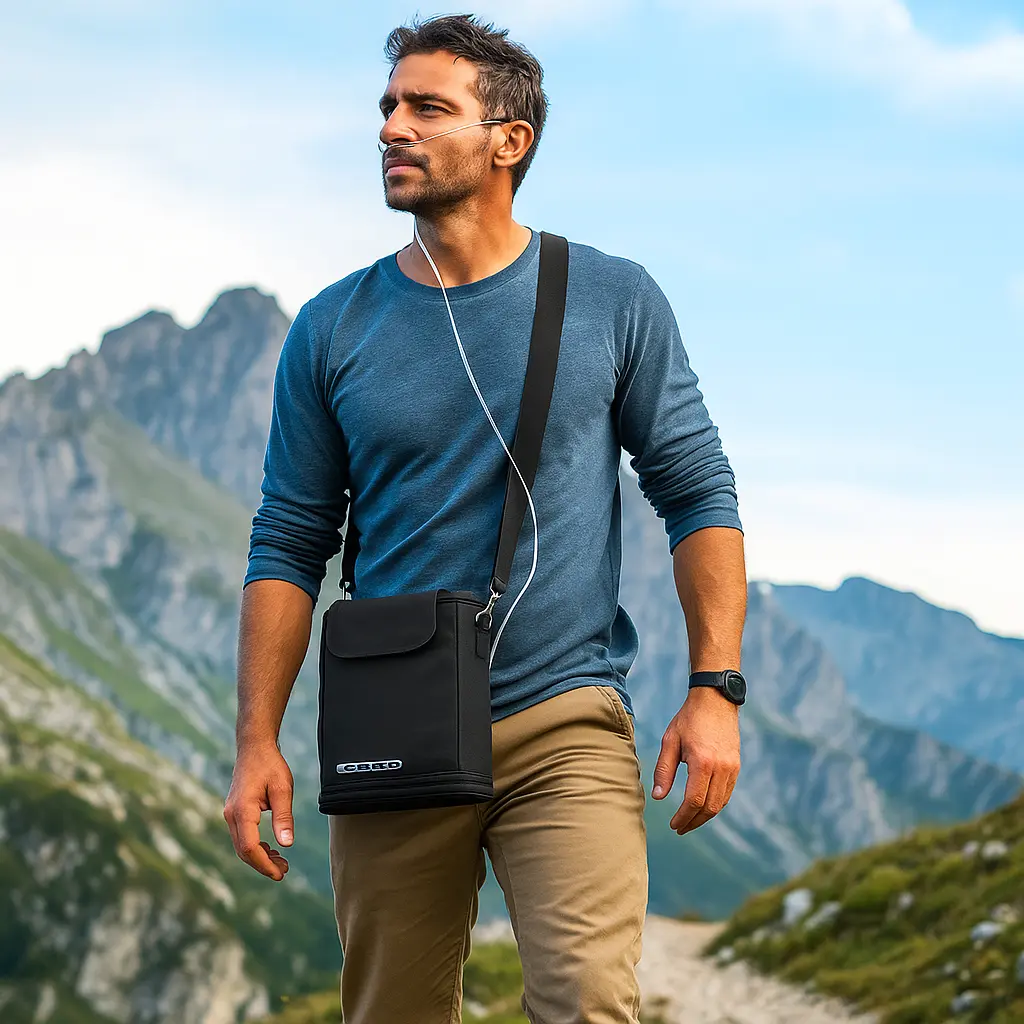  KP-8 Mini Portable Oxygen Concentrator 1-6L Flow