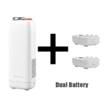 2 batteries
