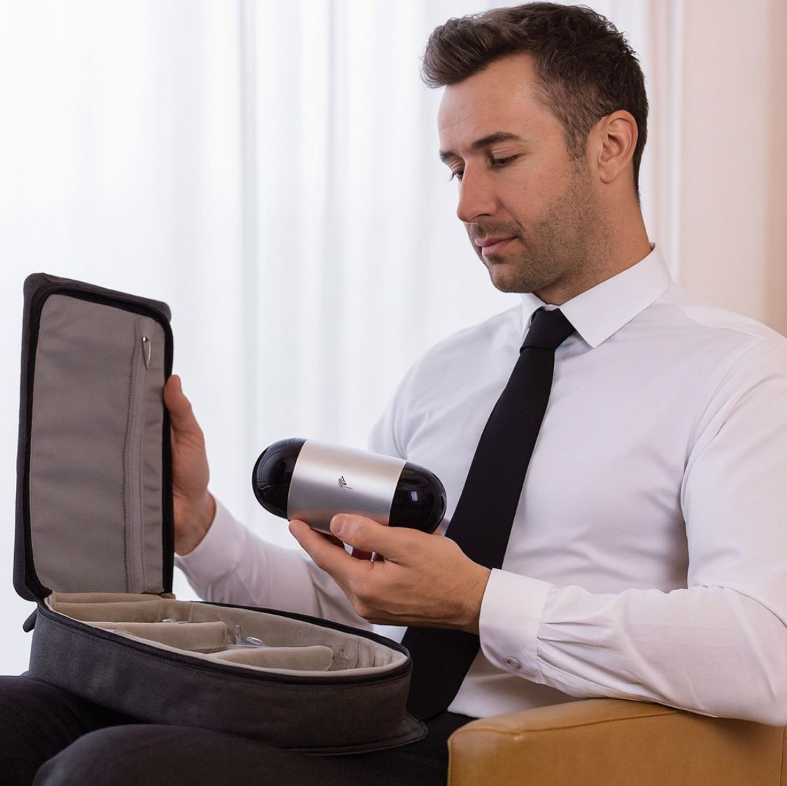 Mini Travel CPAP Machine complete package with free mask and accessories