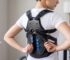 Correctly adjusting the shoulder straps of a posture corrector brace